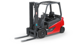 The robust E25 – E35 electric forklift trucks are ideal for occasional use in light to medium-duty indoor applications.