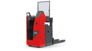 The Linde D12 S/SF platform double stacker The Linde D12 S/SF platform double stacker