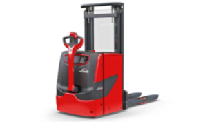 The Linde Material Handling pedestrian pallet stacker L14 - L20 The Linde Material Handling pedestrian pallet stacker L14 - L20