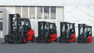Linde Material Handling electric forklift trucks with compact axle drive Linde Material Handling electric forklift trucks with compact axle drive