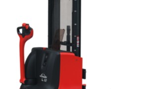 The Linde Material Handling electric pallet stackers of the L10 AS and L12 AS