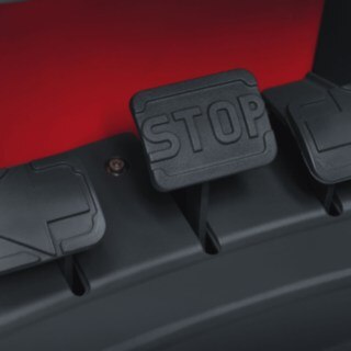 twin pedal control of Linde reach truck twin pedal control of Linde reach truck