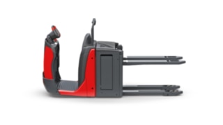 The N16 Li order picker from Linde Material Handling The N16 Li order picker from Linde Material Handling adjusts the position of the fork to the height of the load.