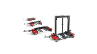 The Linde Material Handling flexible logistic trains LT06 - LT20