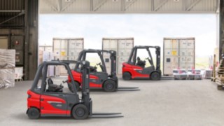 The X20 – X35 electric forklift trucks from Linde Material Handling are part of a platform that is compatible with all types of drive