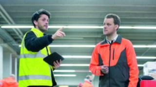 Consultation with the help of the Linde Safety Scan