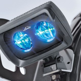 Linde BlueSpot with blue light