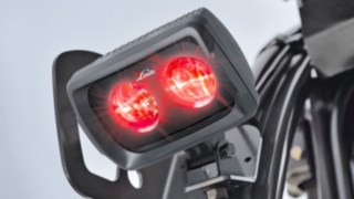 The red light version of the Linde BlueSpot.