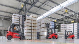 Optimum fleet utilisation with connect:charger from Linde Material Handling