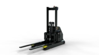 The I-MATIC AS from Linde MH is an automated straddle stacker.
