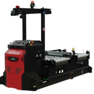 The FTS I-MATIC CT core is equipped with a dual system for receiving and transporting goods from conveyor systems.