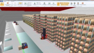 3D warehouse planning & simulation