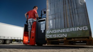 Linde forklifts for hire at Formula Student Germany Linde forklifts for hire at Formula Student Germany