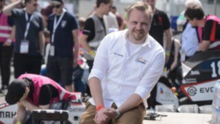 Tim Hannig, Chairman of Formula Student Germany at the Hockenheimring Tim Hannig, Chairman of Formula Student Germany at the Hockenheimring