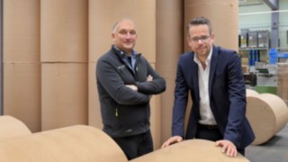 Authorised Office Daniel Werner and Managing Director Christoph Ettel of Franz Veit 