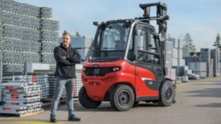 Waldemar Pepke, Truck Operator at Layher