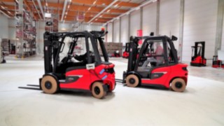 The New H25 Diesel and X25 Electric Forklift Trucks from Linde Material Handling