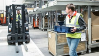 Linde Safety Guard assistance system prevents accidents 