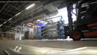 Fuel cell technology from Linde in use at Mercedes-Benz Fuel cell technology from Linde in use at Mercedes-Benz