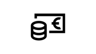 An icon illustrates a banknote with coins.