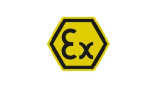 Explosion protection warning sign for ATEX zones Explosion protection warning sign for ATEX zones