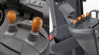 Wooden joysticks Wooden joysticks for Linde forklifts