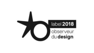 In 2018, the Roadster variant of the Linde E20 – E35 R electric forklift truck was presented with the prestigious French industrial design award, Observeur du Design. Logo of the French industrial design award, Observeur du Design.