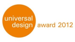 In 2012, the H40 – H50 diesel forklift truck from Linde won the Universal Design Award. Universal Design Awards logo