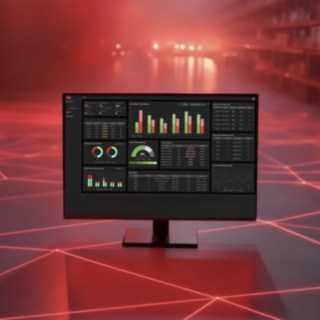 Dashboard of a warehouse management system