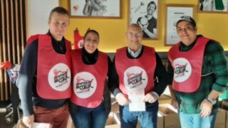 Fenwick cooperates with the “Restaurants du Cœur” initiative, which supports people affected by poverty with donations of food and goods. A group of volunteers from the “Restaurants du Cœur” initiative