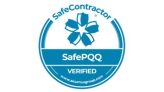Gold Standard PQQ accreditation from Alcumus SafeContractor for achieving excellence in health and safety in the workplace