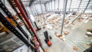 Individual solution from Linde at Hachette UK's distribution centre