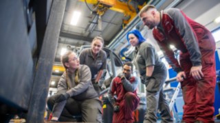 Linde service technicians Linde service technicians